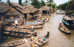 Mekong Delta Foto vom Mekong Delta von 1995