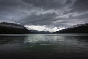 Lake in Tierra del Fuego National Park, Argentina