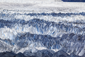 Glacial ice and ice field, Patagonia, Argentina