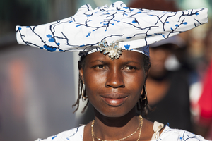 Young Herero woman, Botswana