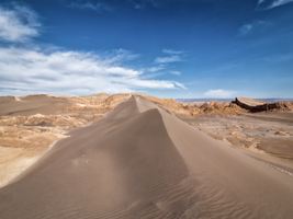 Sanddünen im Mondtal, Atacama Wüste, Chile