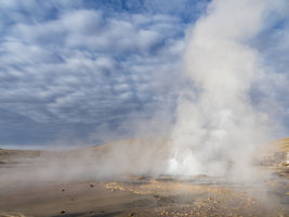 Geysire in der Atacama Wüste, Chile