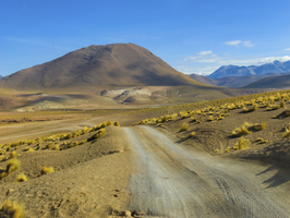 Hochland Landschaft, Atacama Wüste, Chile
