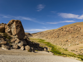 Hochland Landschaft, Atacama Wüste, Chile
