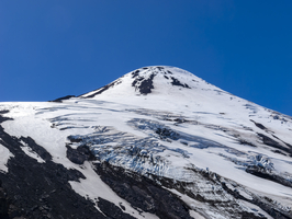 Der schneebedeckte Vulkan Osorno, Chile