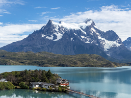 Nationalpark Torres del Paine, 
Lago Pehoé, Patagonien, Chile