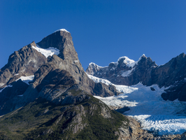 Fahrt durch die Bucht der letzten Hoffnung zum Balmaceda Gletscher, Puerto Natales, Patagonien, Chile