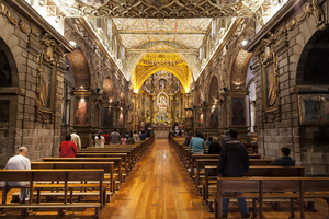 San Francisco Kirche, Quito, Ecuador