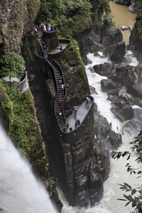 Wasserfall Pailon del Diablo, Ecuador