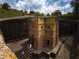 Bet Giyorgis Rock Church, Lalibela, Ethiopia, Africa
