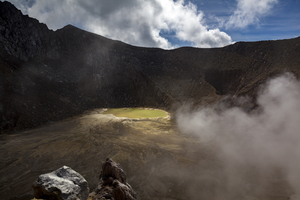 Egon volcano, volcanic crater, Flores, Indonesia