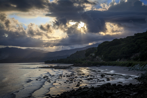 Coast in the evening, Flores, Indonesia