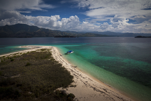 Islands in the 17 Islands National Park, Flores, Indonesia