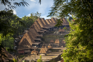 The old village of Bena, Flores, Indonesia