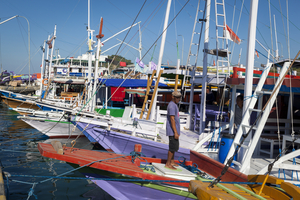 Boote, Hafen, Labuan Bajo, Flores, Indonesien