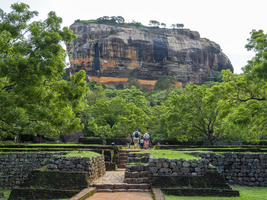 Sigiriya Felsen und alte Festungsanlage, Sri Lanka