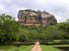 Sigiriya Felsen und alte Festungsanlage, Sri Lanka