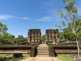 Ruine königlicher Palast, Polonnaruwa, Sri Lanka