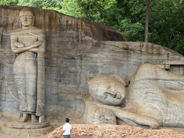 Buddha-Statuen, Gal Vihara, Polonnaruwa, Sri Lanka