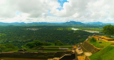 Ruinen der Felsenfestung Sigiriya, Sri Lanka