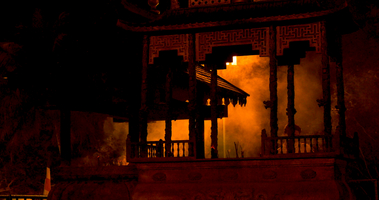 Anzünden von Räucherstäbchen und Rauch, mystisch, Zahntempel, Sri Dalada Maligawa, Kandy, Sri Lanka