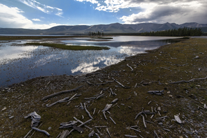 Spit at Khuvsgul Lake, Mongolia