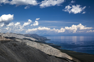 Khuvsgul lake and mountains, Mongolia