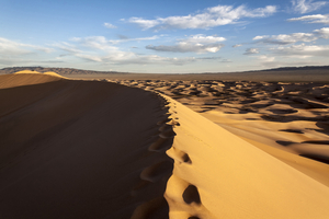Yellow Hongor Sand Dune, Gobi Desert, Mongolia