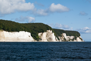Kreidefelsen und Kreiseküste, Insel Rügen, Ostsee, Deutschland