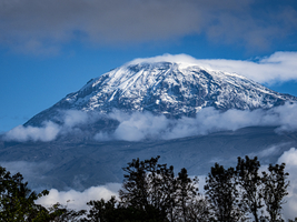 Snow on Kilimanjaro, Tanzania