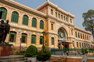 Altes Postamt von Saigon, Ho-Chi-Minh-Stadt, Vietnam