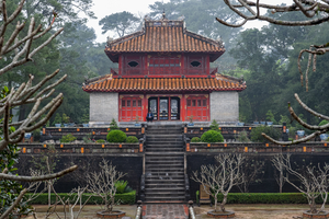 Grabstätte Kaiser Minh Mang, Hue, Vietnam