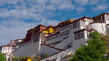 Potala Palace in Lhasa, Tibet